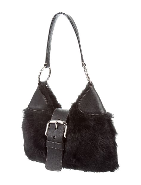 fur prada bag|Prada handbags.